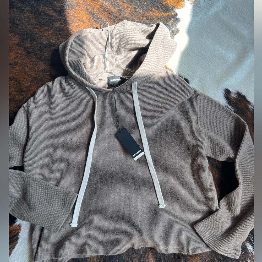 Monrow cropped sweatshirt